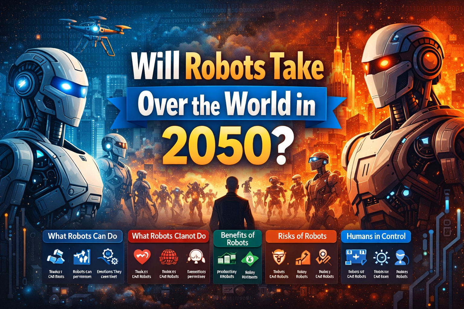 Will robots take over the world in 2050