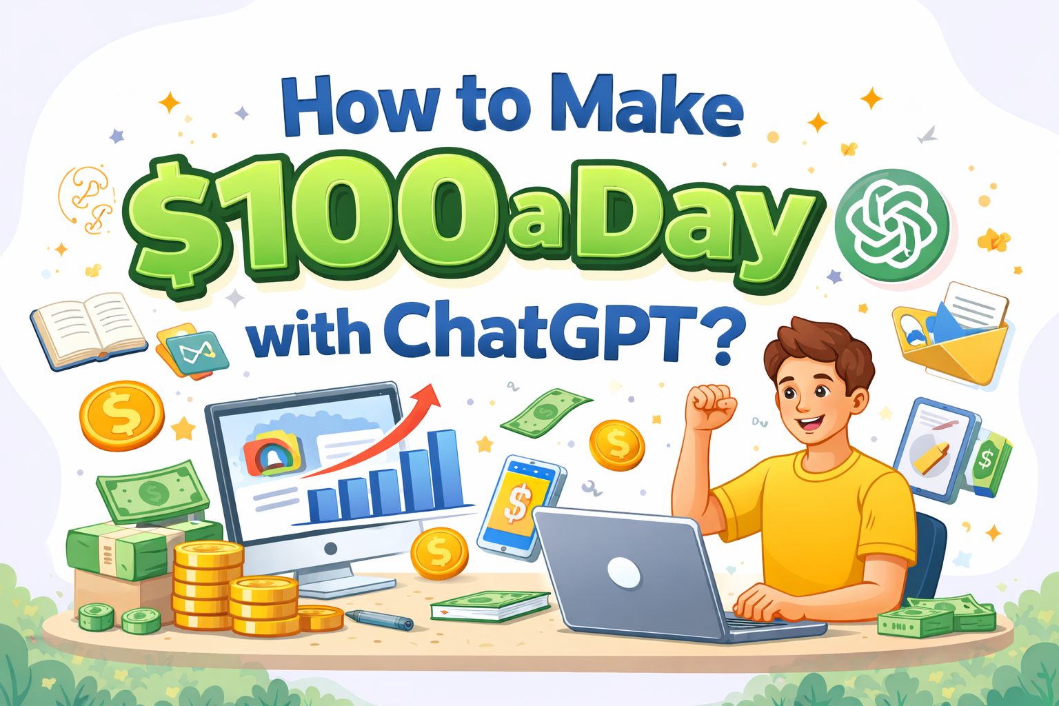 How to make $100 a day with ChatGPT?