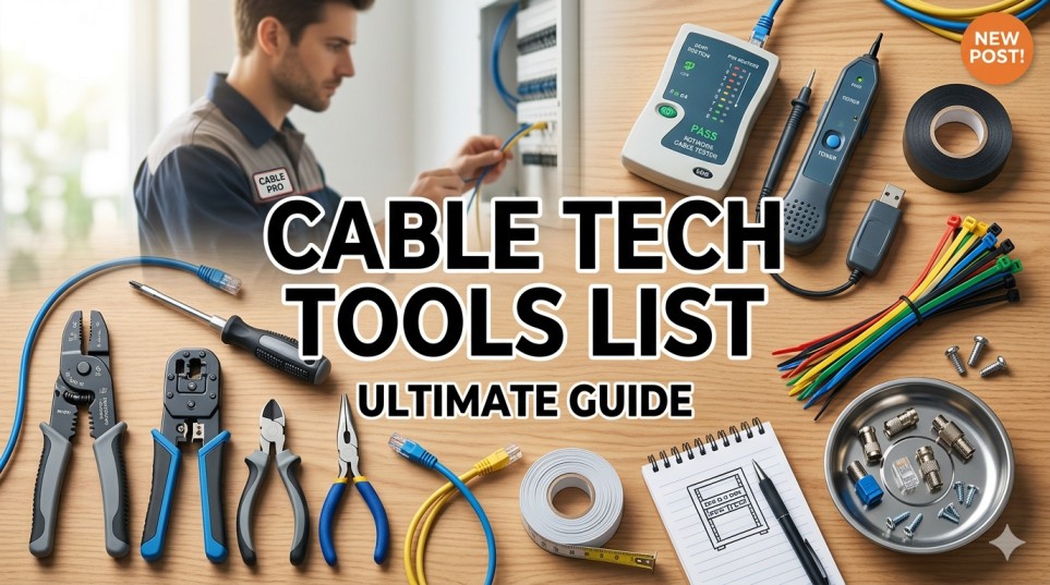 Cable Tech Tools List