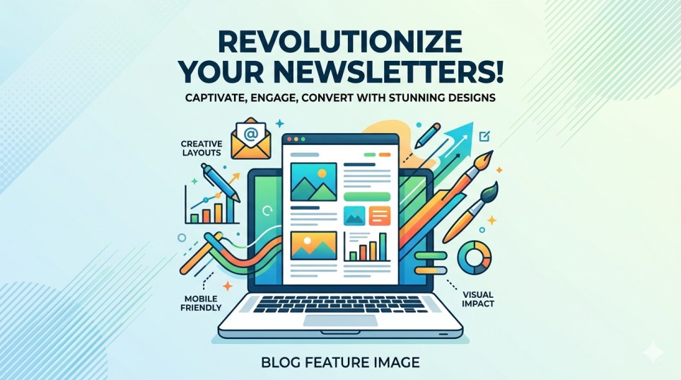 Business newsletter design ideas