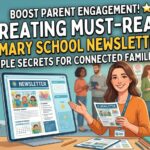 primary school newsletters to parents